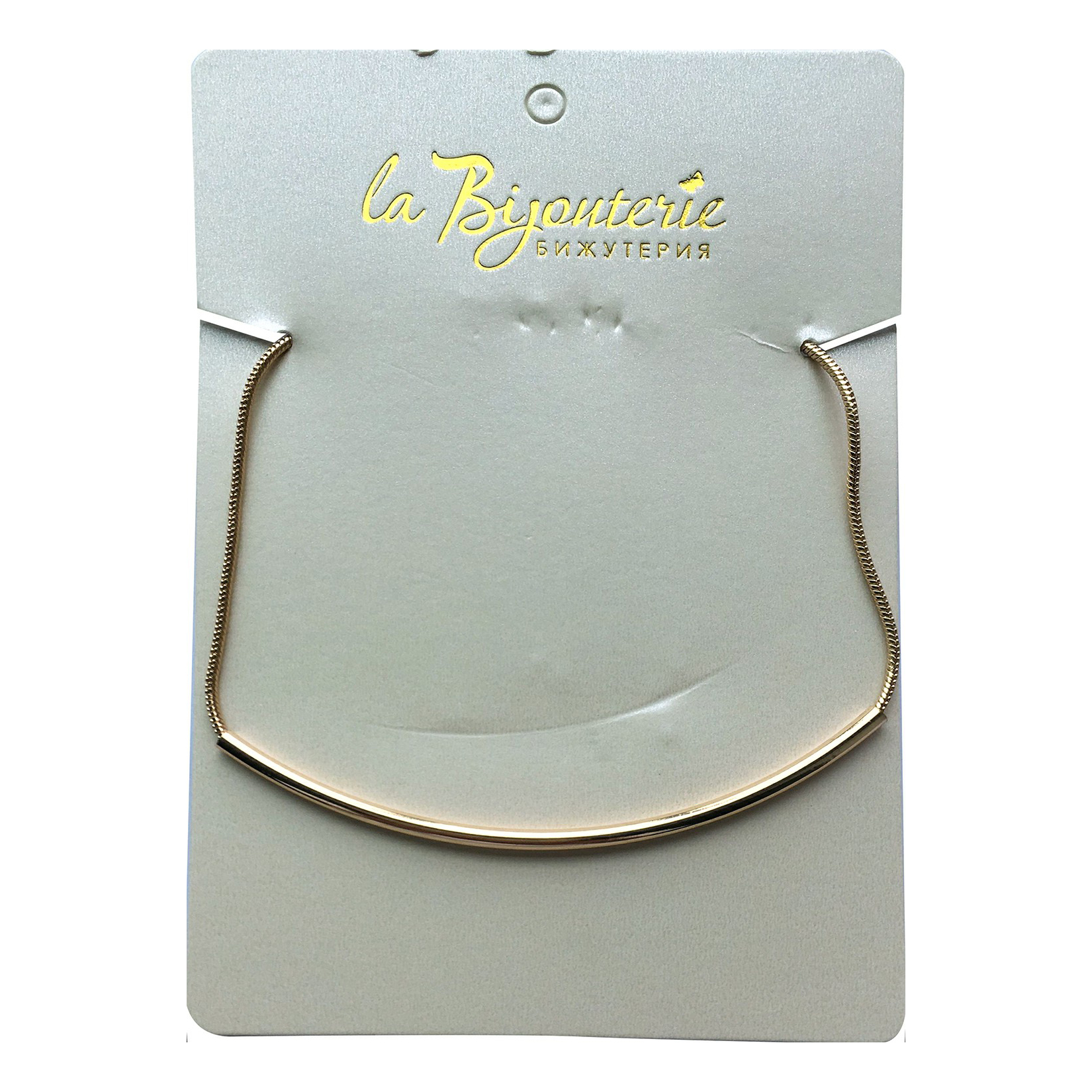 

Колье из маталла La Bijouterie