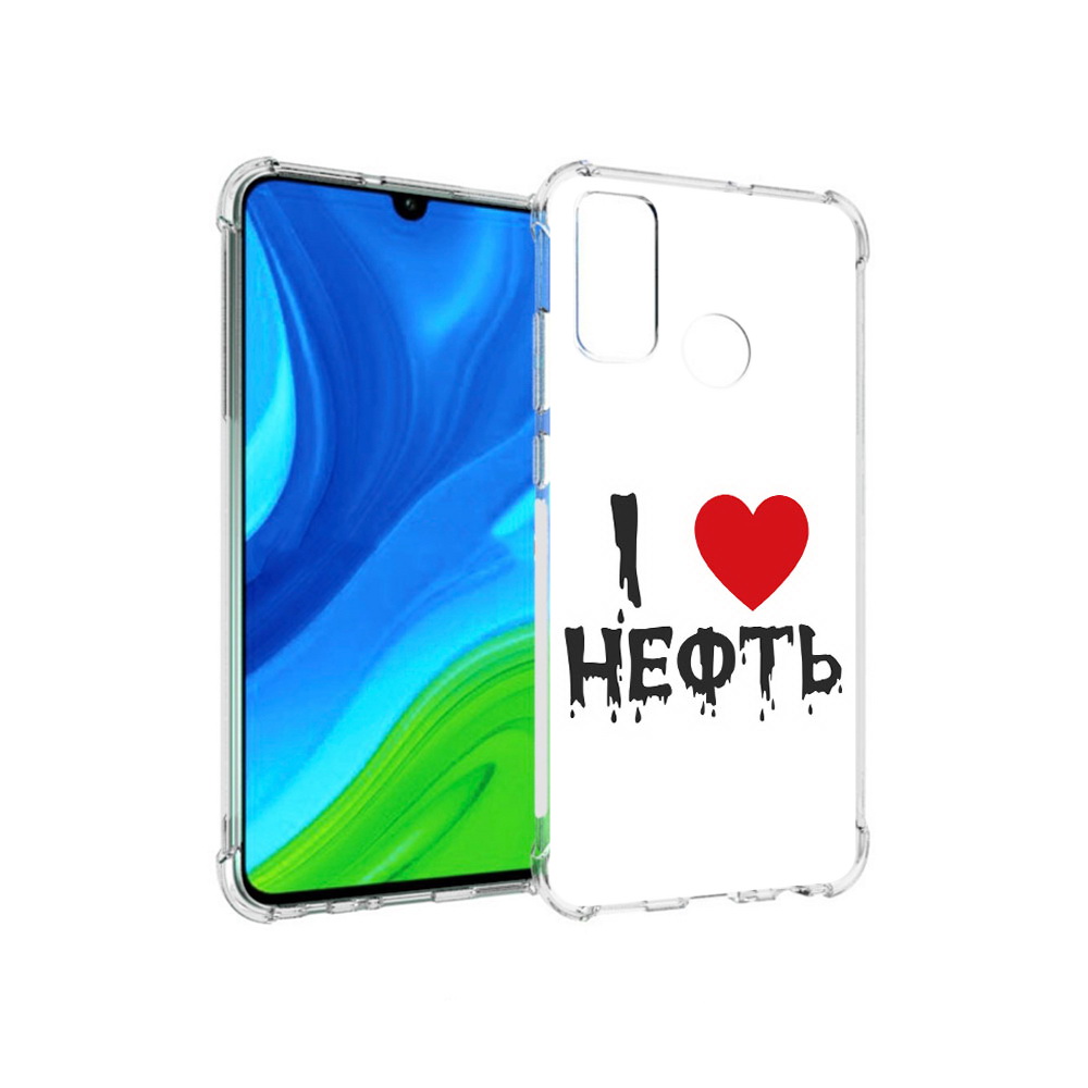 

Чехол MyPads Tocco для Huawei P Smart (2020) нефть, Прозрачный, Tocco