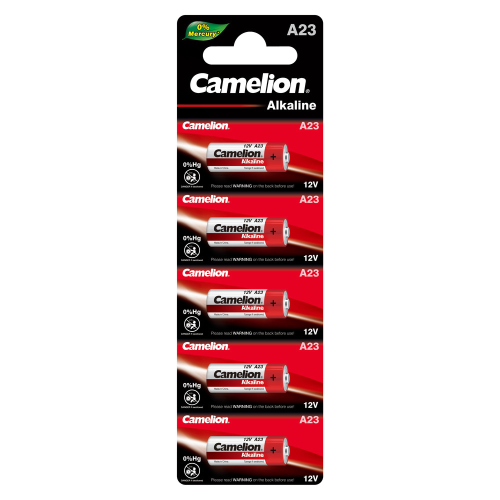 Батарейка Camelion LR23A BL-5 Mercury Free A23-BP5 12В 12828