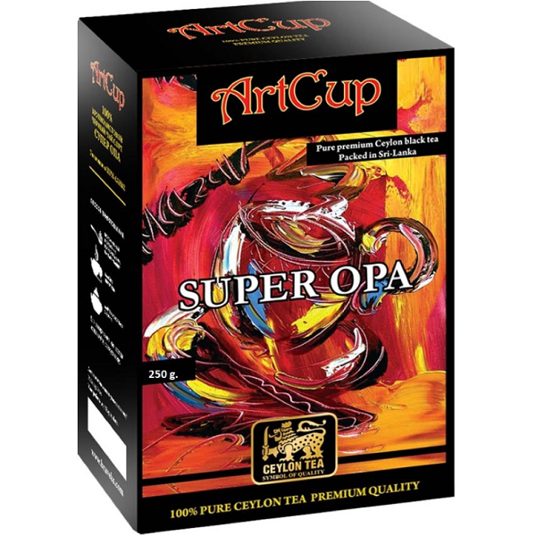 

Чай черный ArtCup Super OPA листовой 250 г