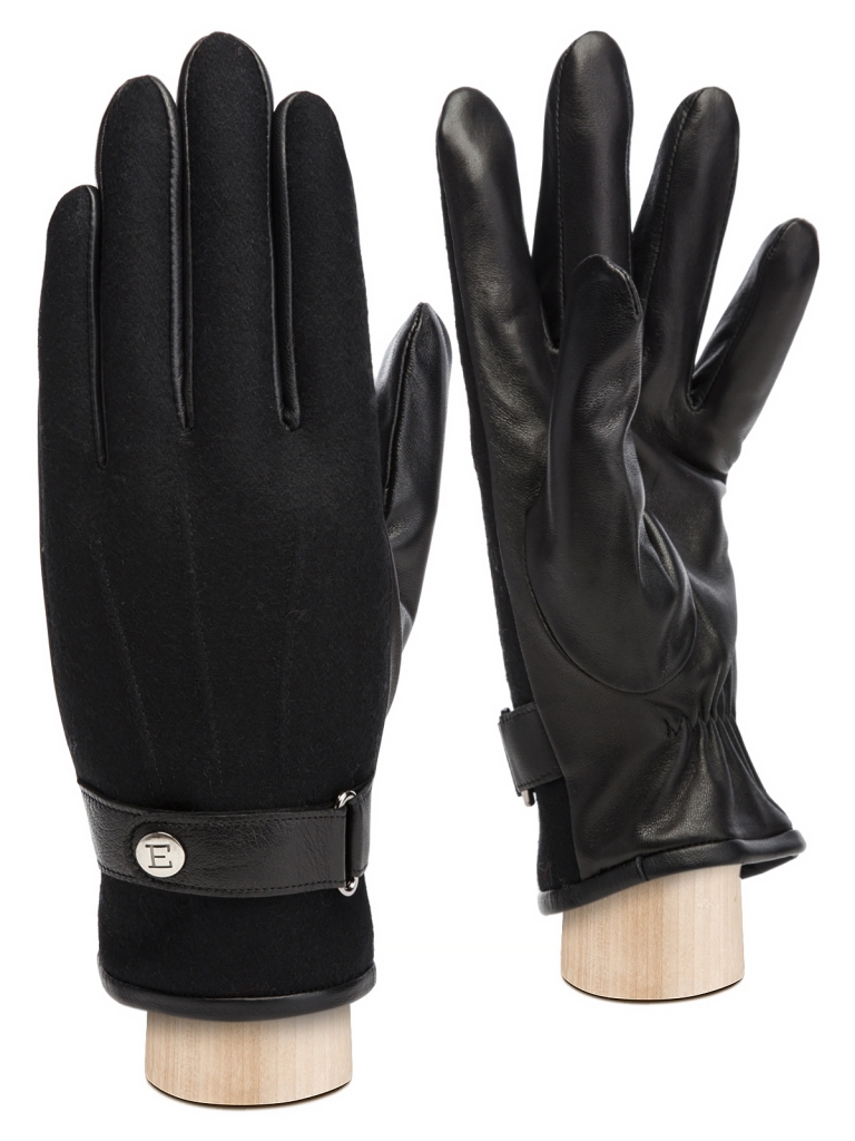 

Перчатки мужские Eleganzza IS909 черные, Черный, IS909