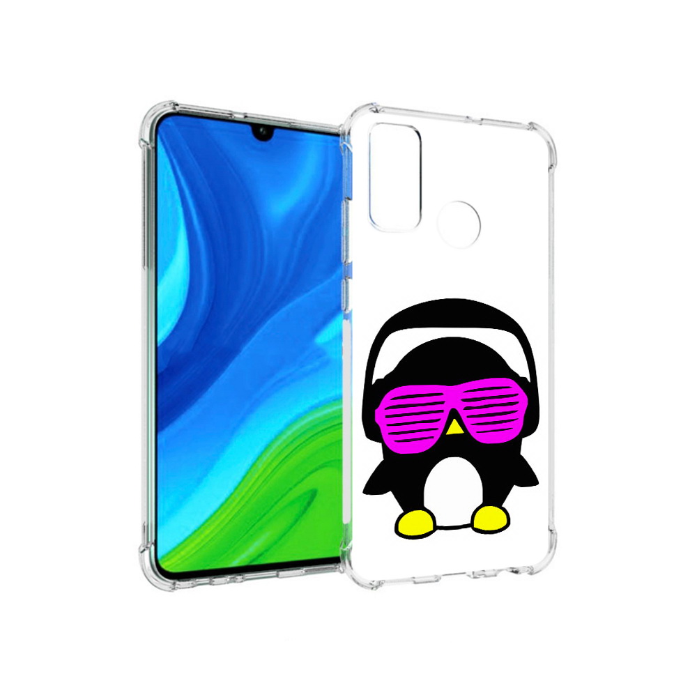 

Чехол MyPads Tocco для Huawei P Smart (2020) пингвин, Прозрачный, Tocco