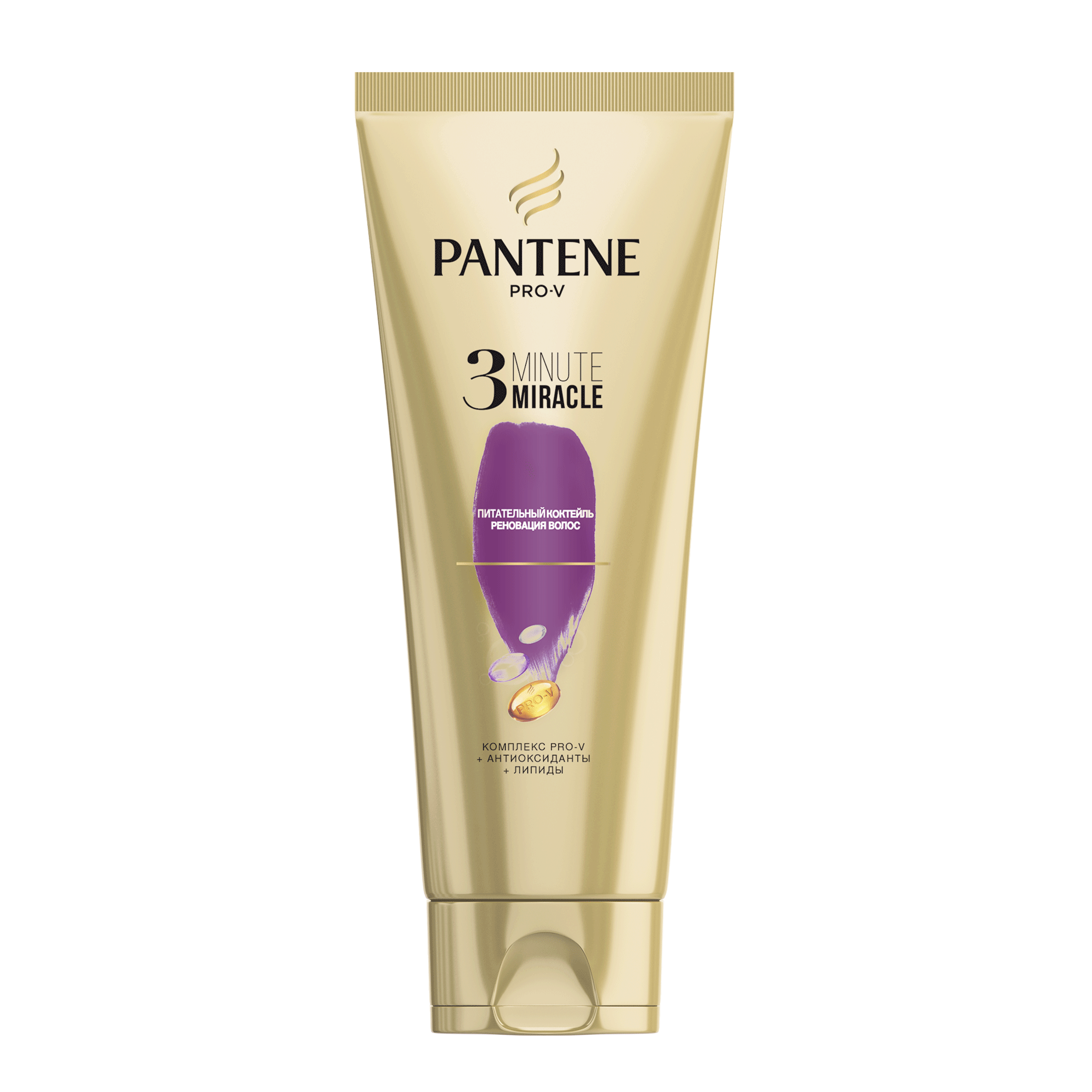 фото Бальзам для волос pantene pro-v 3 питательный коктейль 200 мл