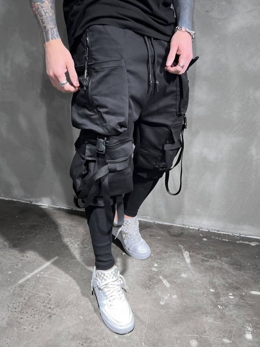 Спортивные брюки мужские NoBrand classical черные XS