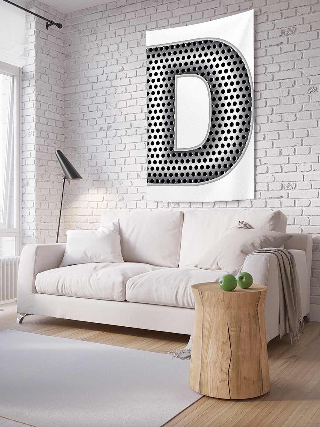 

Вертикальное фотопанно на стену JoyArty Алюминиевая d 150x200 см, Алюминиевая d
