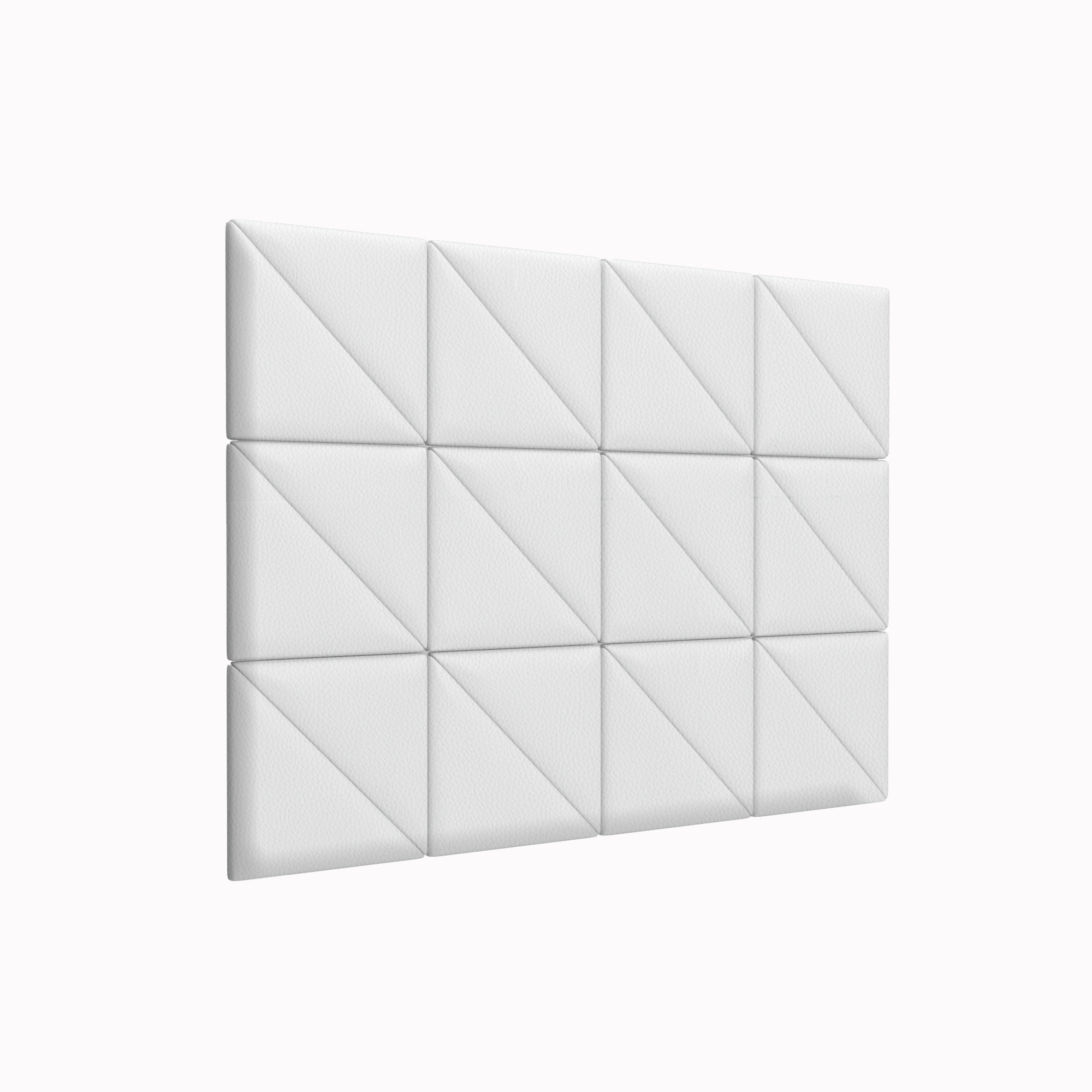 

Прикроватная панель Eco Leather White 30х30TPL см 2 шт., Белый, KG213030TPL-2