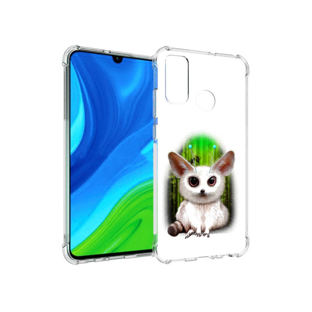 

Чехол MyPads Tocco для Huawei P Smart (2020) пушистое животное, Прозрачный, Tocco