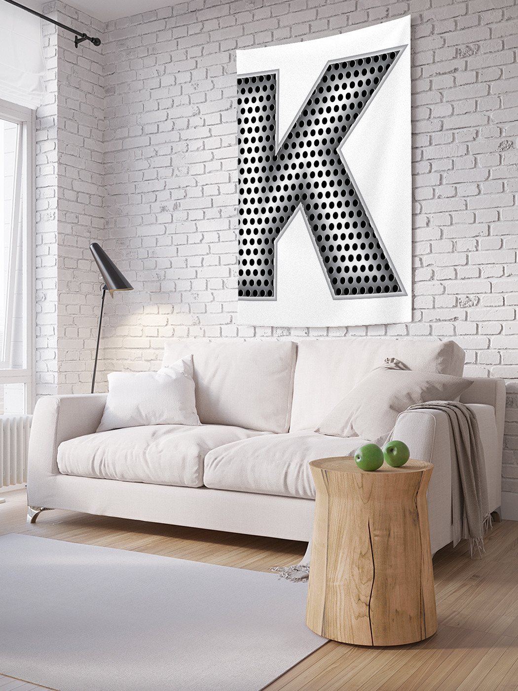 

Вертикальное фотопанно на стену JoyArty Алюминиевая k 150x200 см, Алюминиевая k