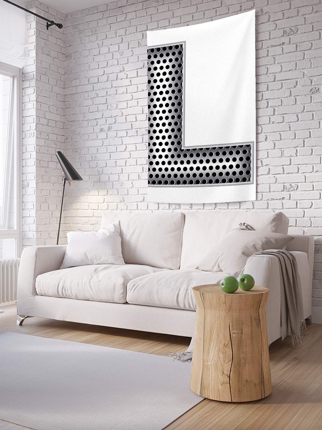 

Вертикальное фотопанно на стену JoyArty Алюминиевая l 150x200 см, Алюминиевая l