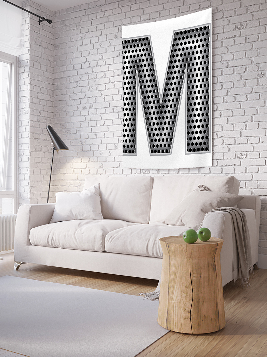 

Вертикальное фотопанно на стену JoyArty Алюминиевая m 150x200 см, Алюминиевая m
