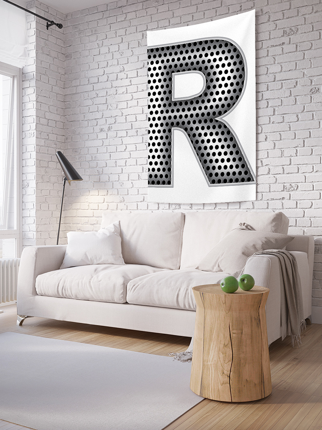 

Вертикальное фотопанно на стену JoyArty Алюминиевая r 150x200 см, Алюминиевая r