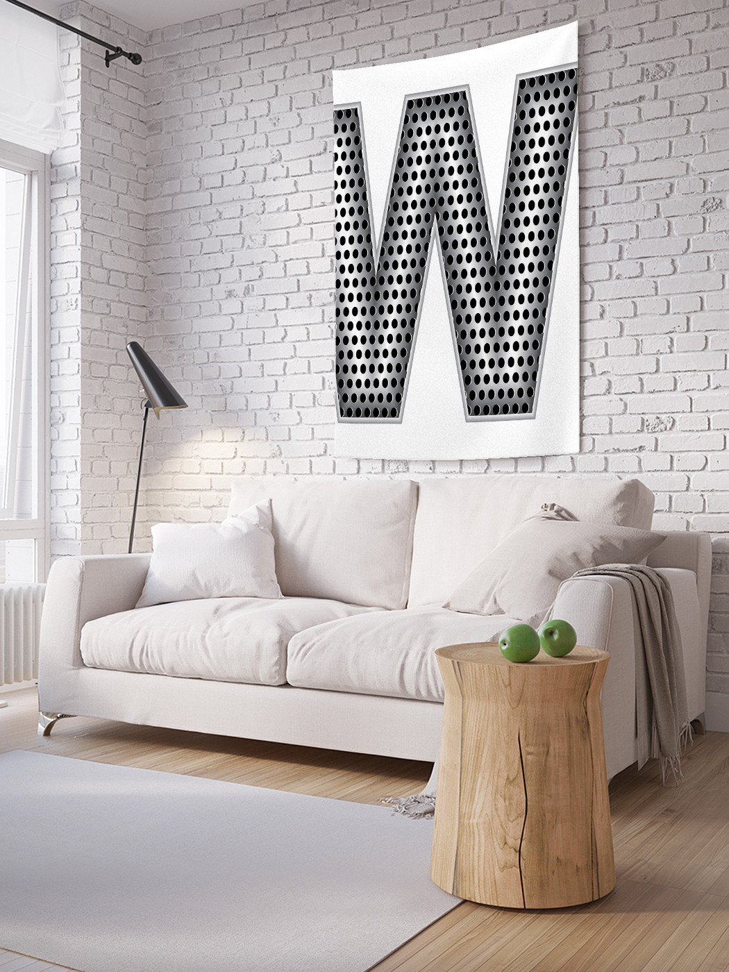 

Вертикальное фотопанно на стену JoyArty Алюминиевая w 150x200 см, Алюминиевая w