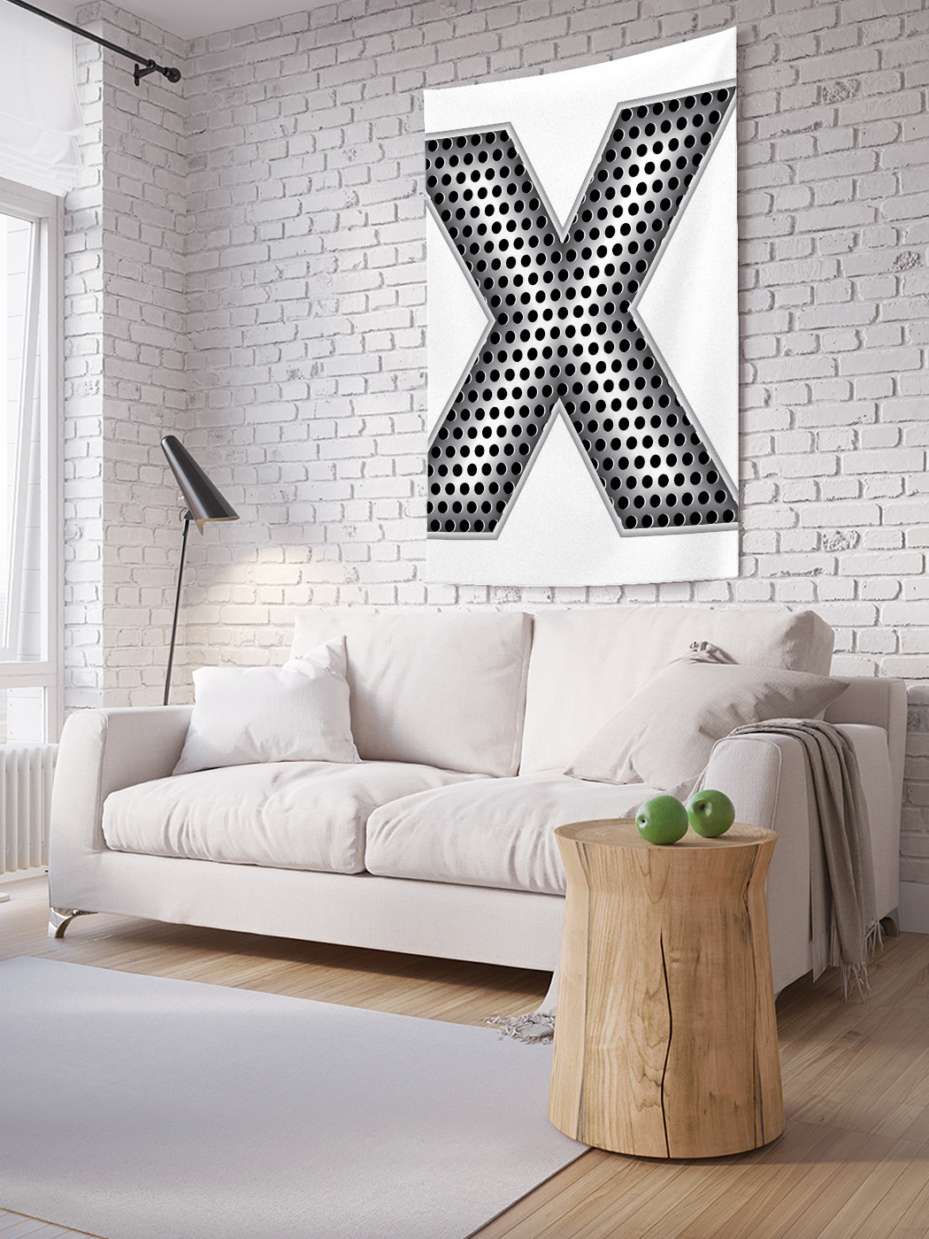 

Вертикальное фотопанно на стену JoyArty Алюминиеваяx150x200 см, Алюминиевая x