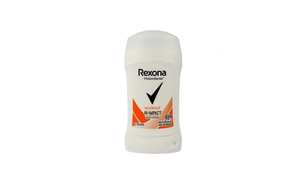 

Дезодорант Rexona Unilever антиперспирант-карандаш женский WorkOut защита от пота и запа