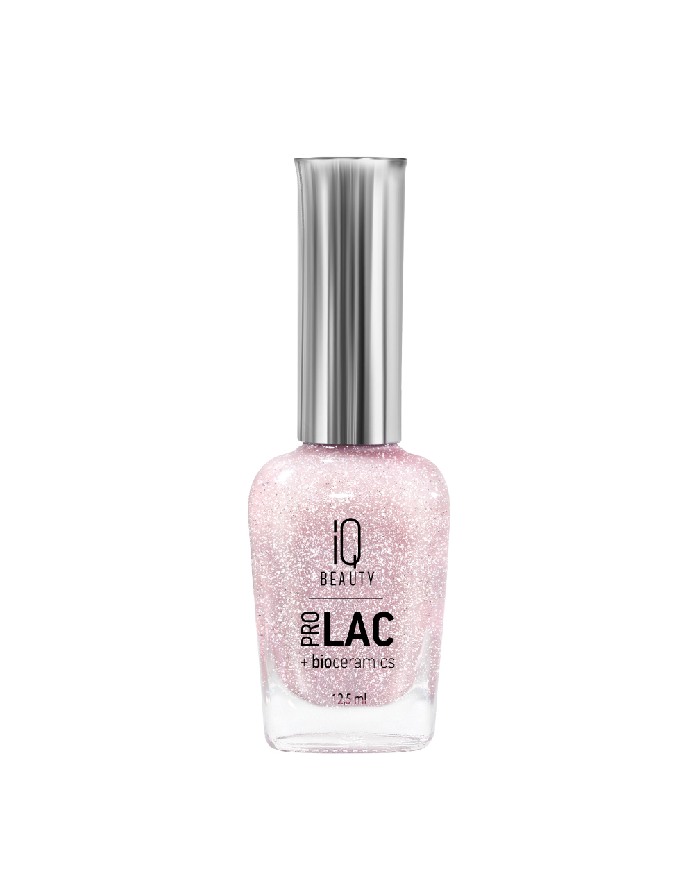 

Лак для ногтей IQ Beauty PROLAC+bioceramics 137 Fragile, 12.5 мл, Розовый