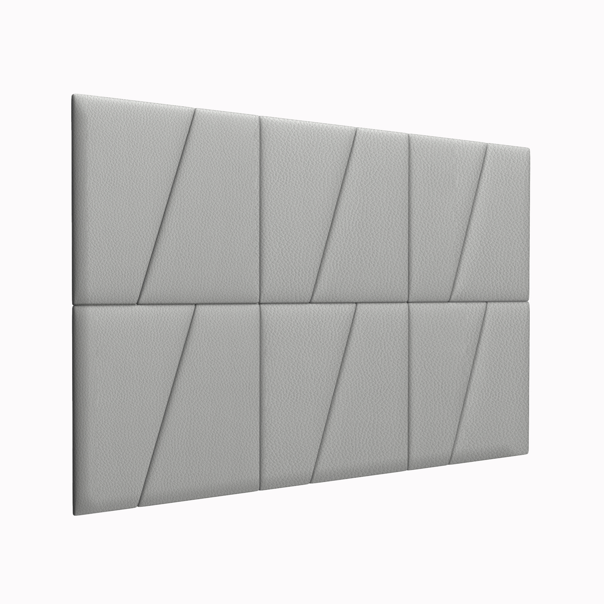 

Прикроватная панель Eco Leather Grey 50х50DP см 2 шт., Серый, KG225050DP-2