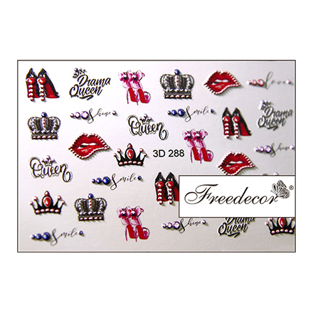 

Набор, Freedecor, 3D-слайдер №288, 3 шт., Разноцветный