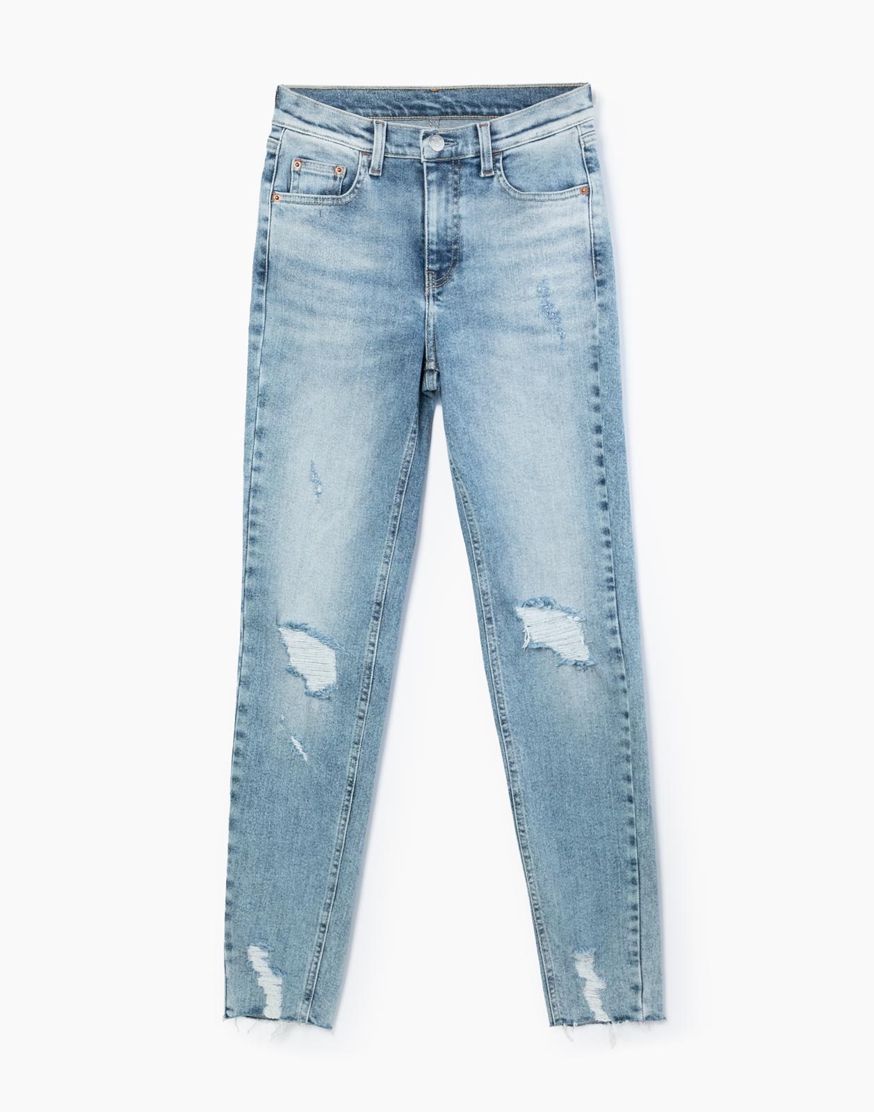 

Джинсы женские Gloria Jeans GJN028485 синие 44/164, Синий, GJN028485