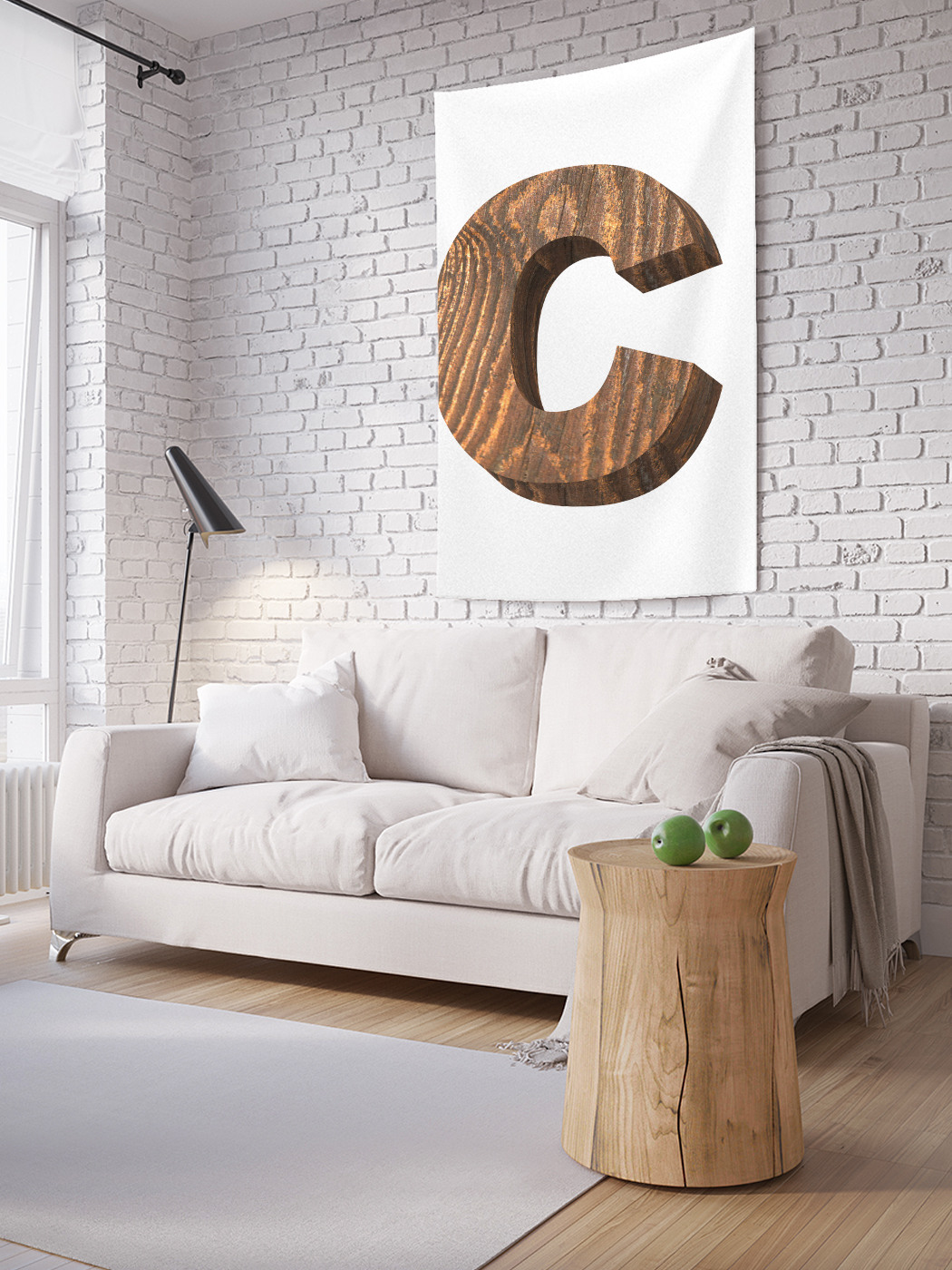 

Вертикальное фотопанно на стену JoyArty C из дерева 150x200 см, C из дерева
