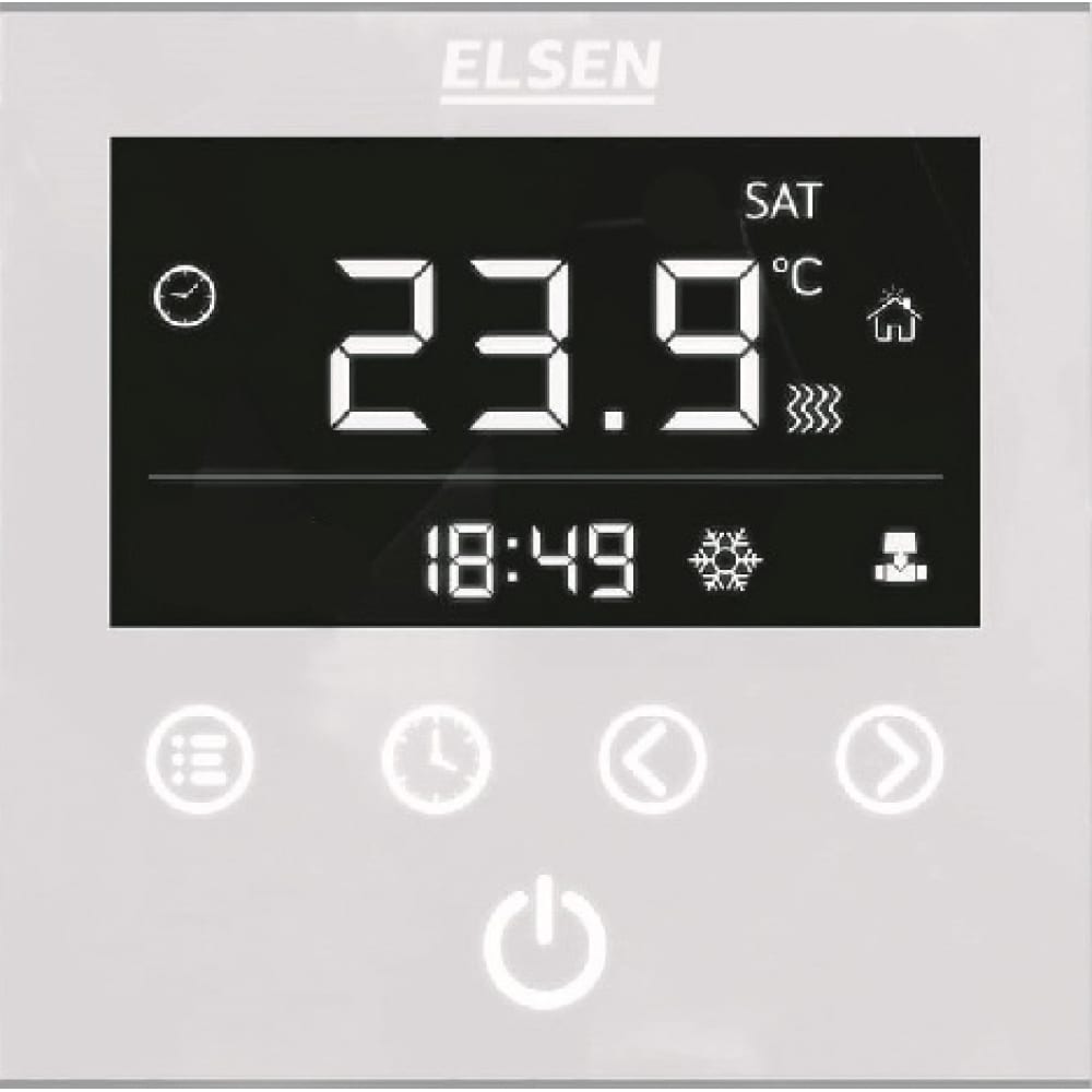 ELSEN Регулятор, конвекция-естественная, 220 В, белый EKA.01.01W