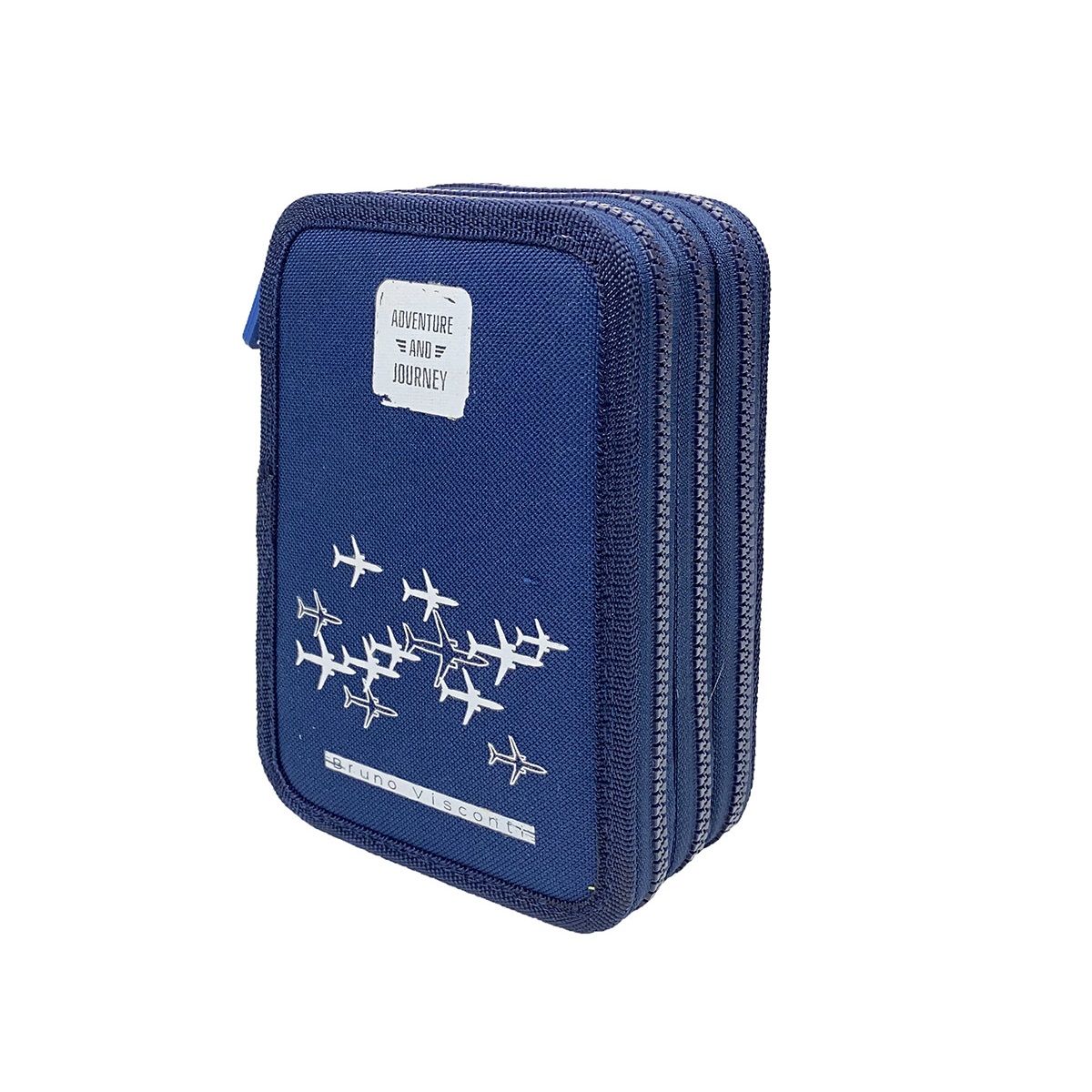 

Пенал с наполнением Bruno Visconti Новые горизонты 14-052/08-48 3 отд. на молнии 48 предм.