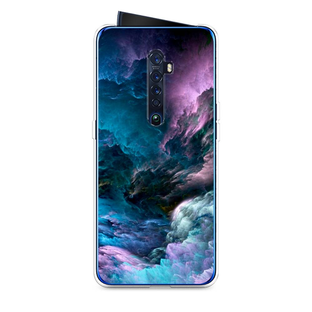 

Чехол на Oppo Reno 2 "Загадочное небо", Синий;фиолетовый, 253550-2
