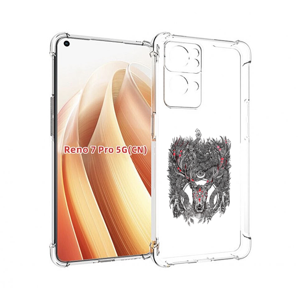 

Чехол MyPads Дизайнерские_676 для OPPO Reno7 Pro 5G, Прозрачный, Tocco