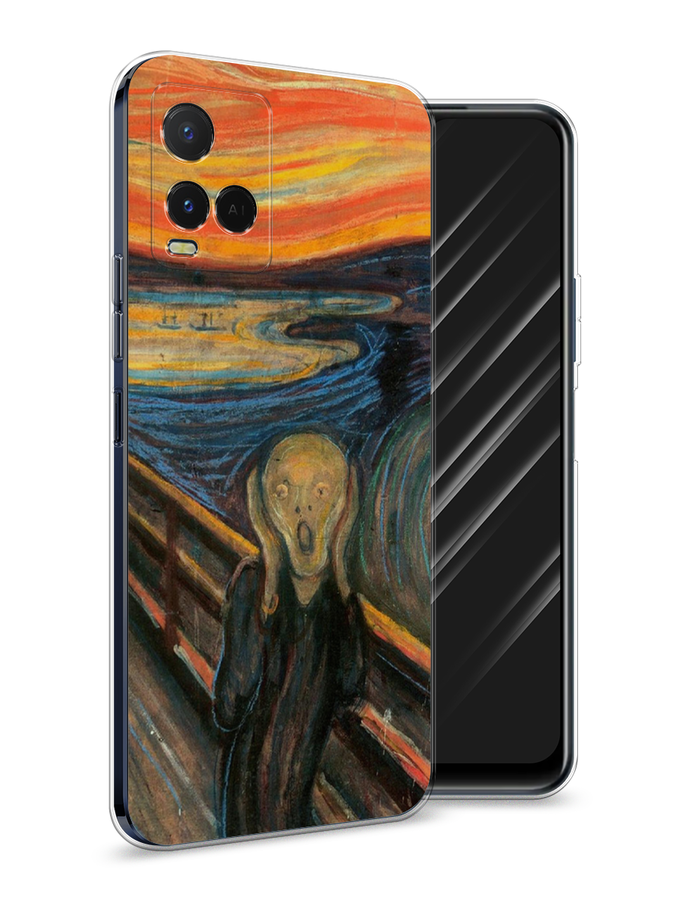 

Чехол Awog на Vivo Y21e "Крик", Разноцветный, 266350-9