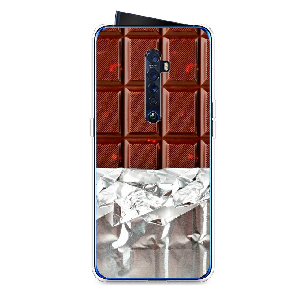 

Чехол на Oppo Reno 2 "Шоколад в обертке", Коричневый, 253550-6