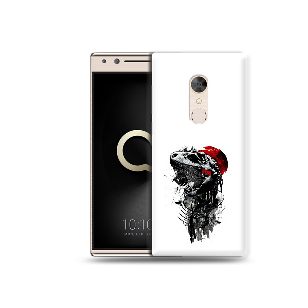 

Чехол MyPads Tocco для Alcatel 5 вымерший динозавр (PT110913.675.284), Прозрачный, Tocco