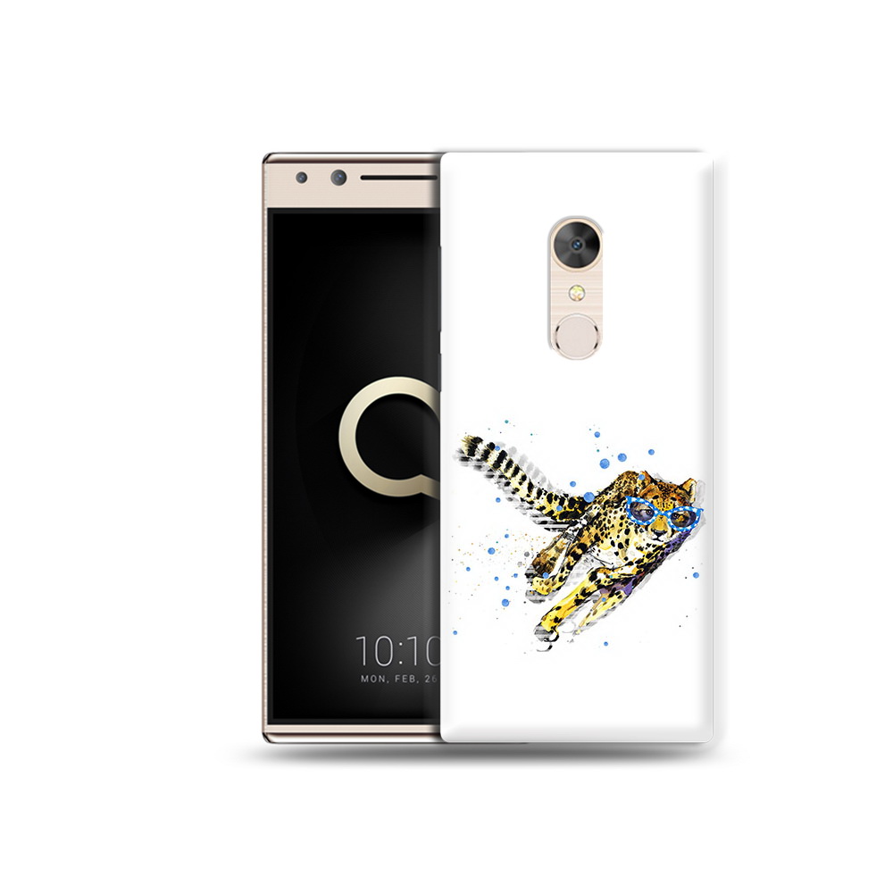 

Чехол MyPads Tocco для Alcatel 5 гепард в очках (PT110913.675.287), Прозрачный, Tocco