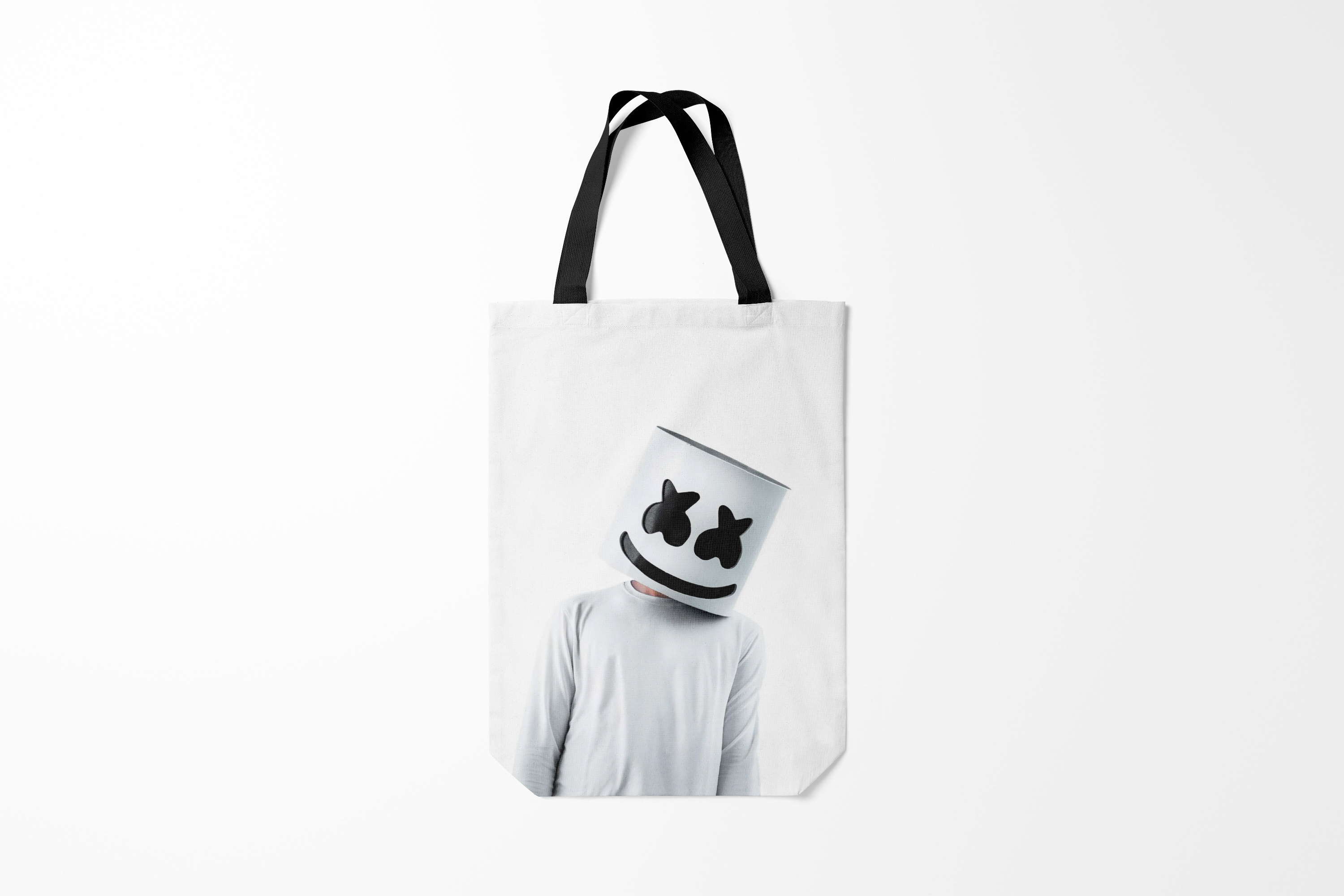 

Сумка шoппер унисекс Burnettie Marshmello White, белый, Marshmello White