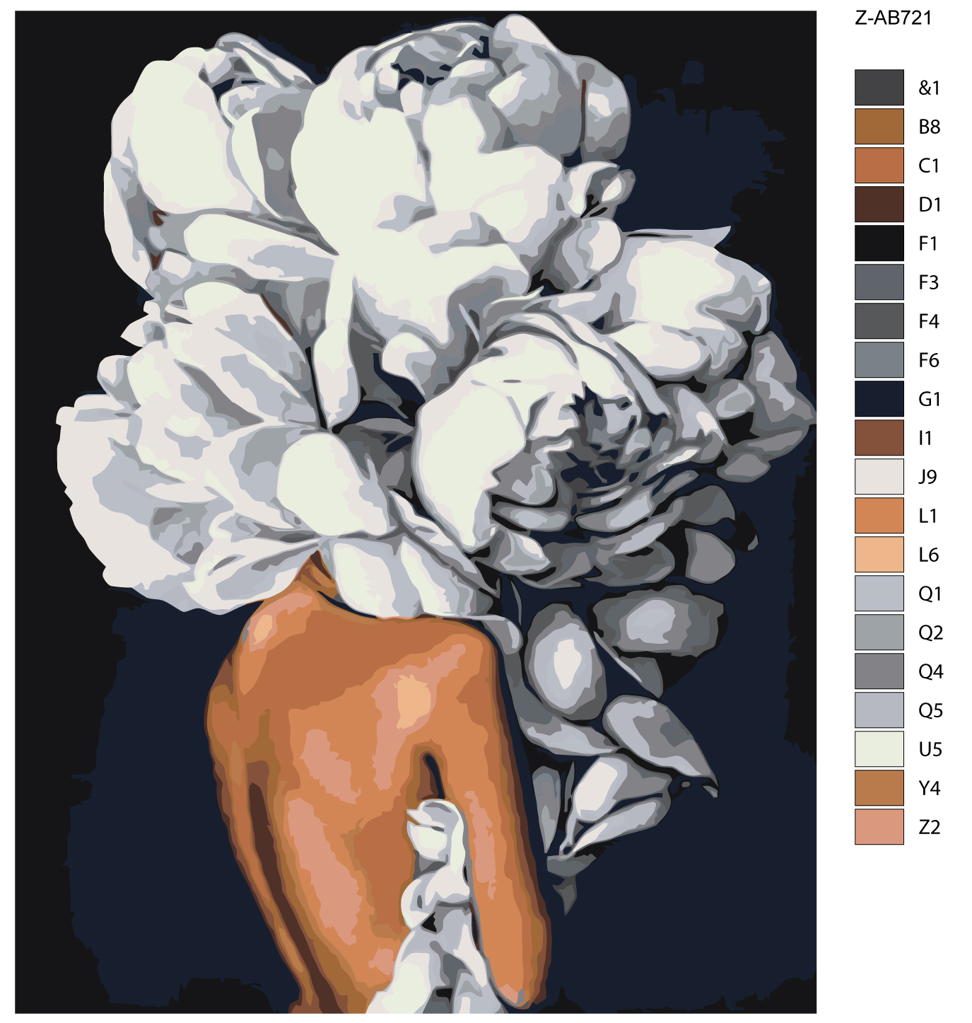 

Картина по номерам, Живопись по номерам, 80 х 100, Z-AB721, Z-AB721