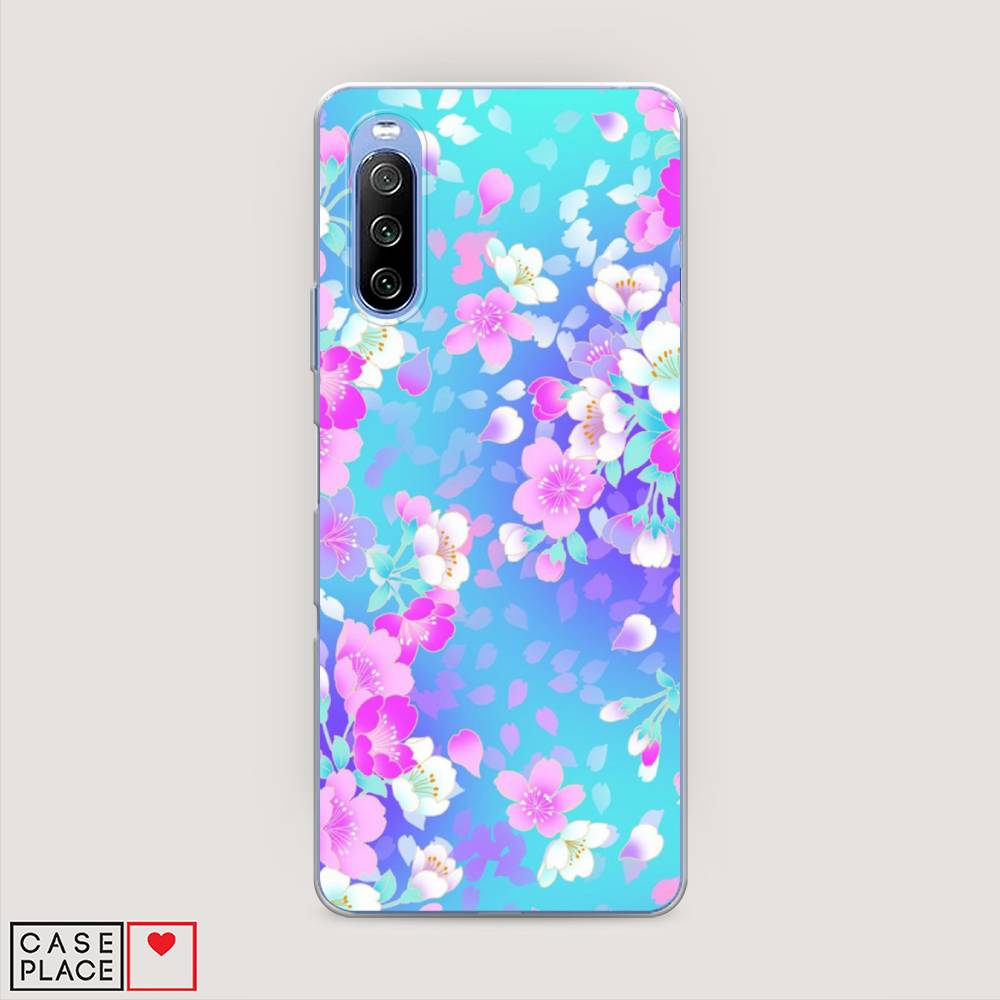 

Чехол Awog на Sony Xperia 10 III "Яблоневые цветы", Разноцветный, 54950-8