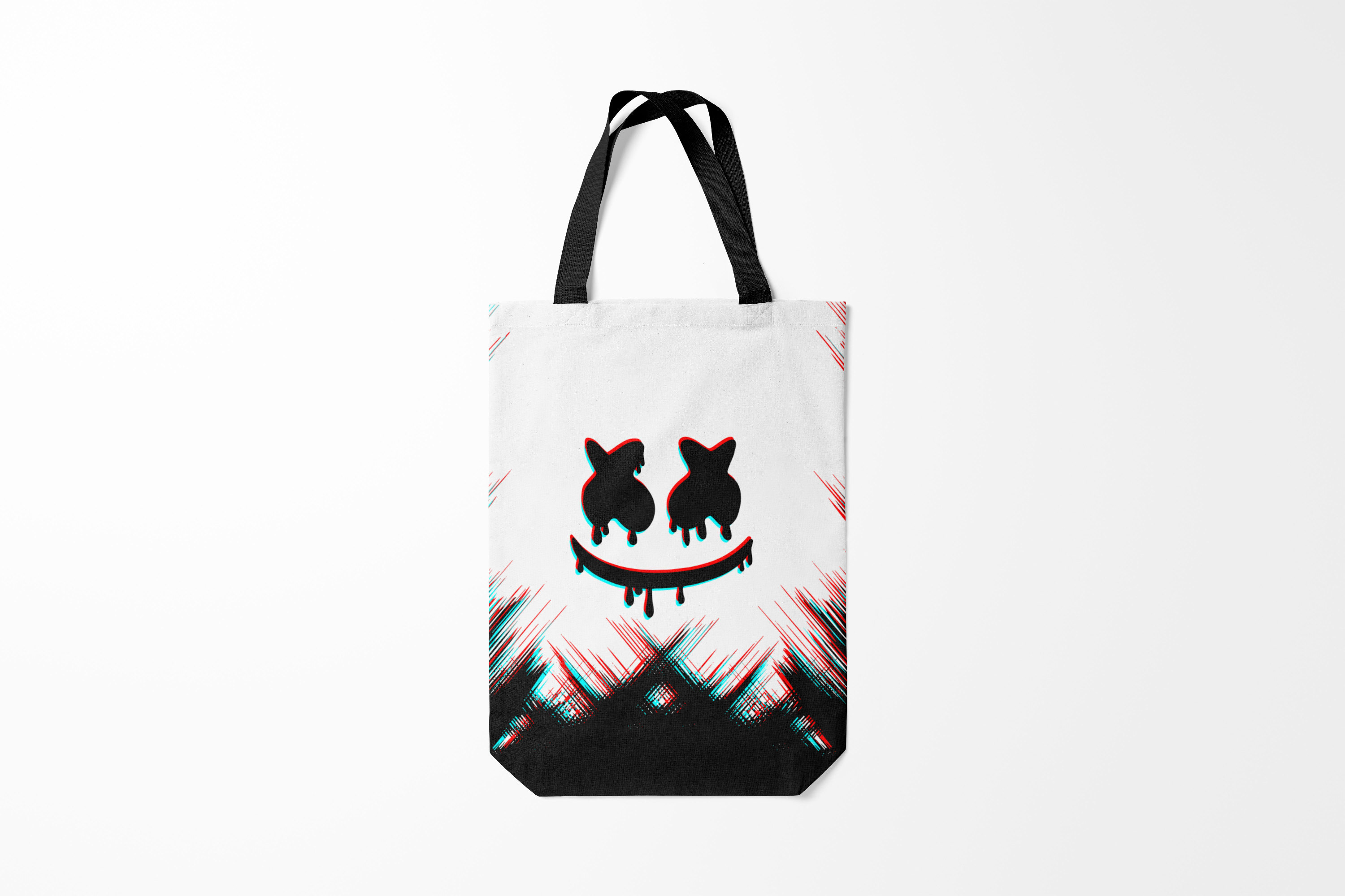 

Сумка шoппер унисекс Burnettie Marshmello HALLOWEEN., белый, Marshmello HALLOWEEN.