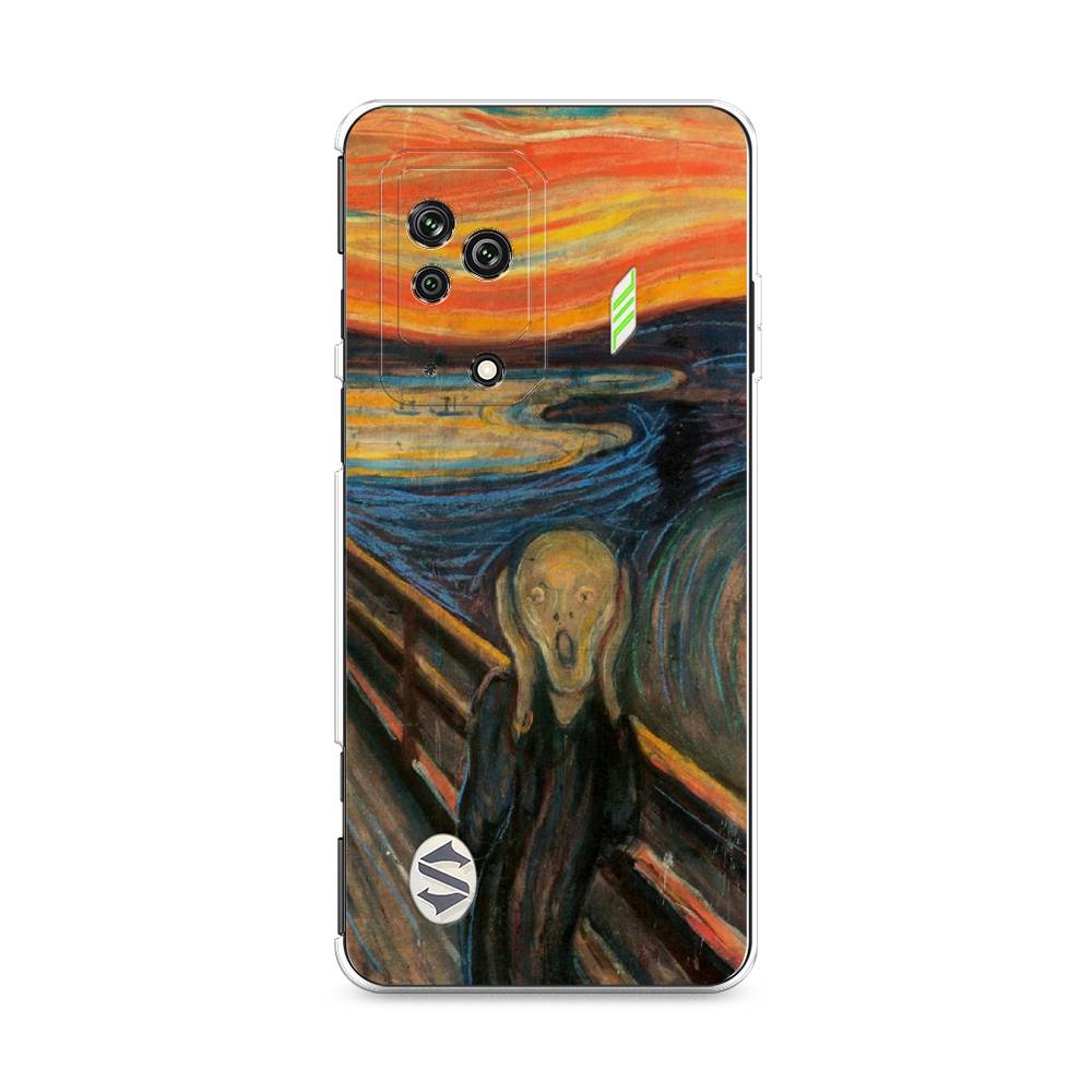 

Чехол Awog на Xiaomi Black Shark 5 "Крик", Разноцветный, 314050-9