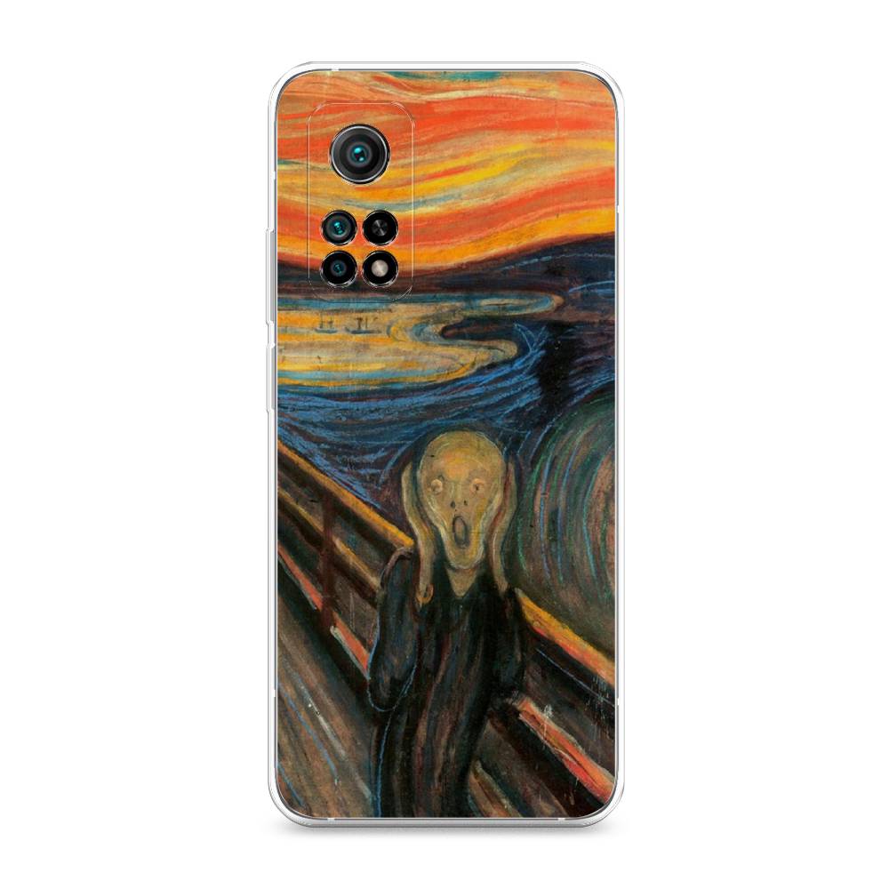 

Чехол Awog на Xiaomi Mi 10T/Mi 10T Pro "Крик", Разноцветный, 39350-9