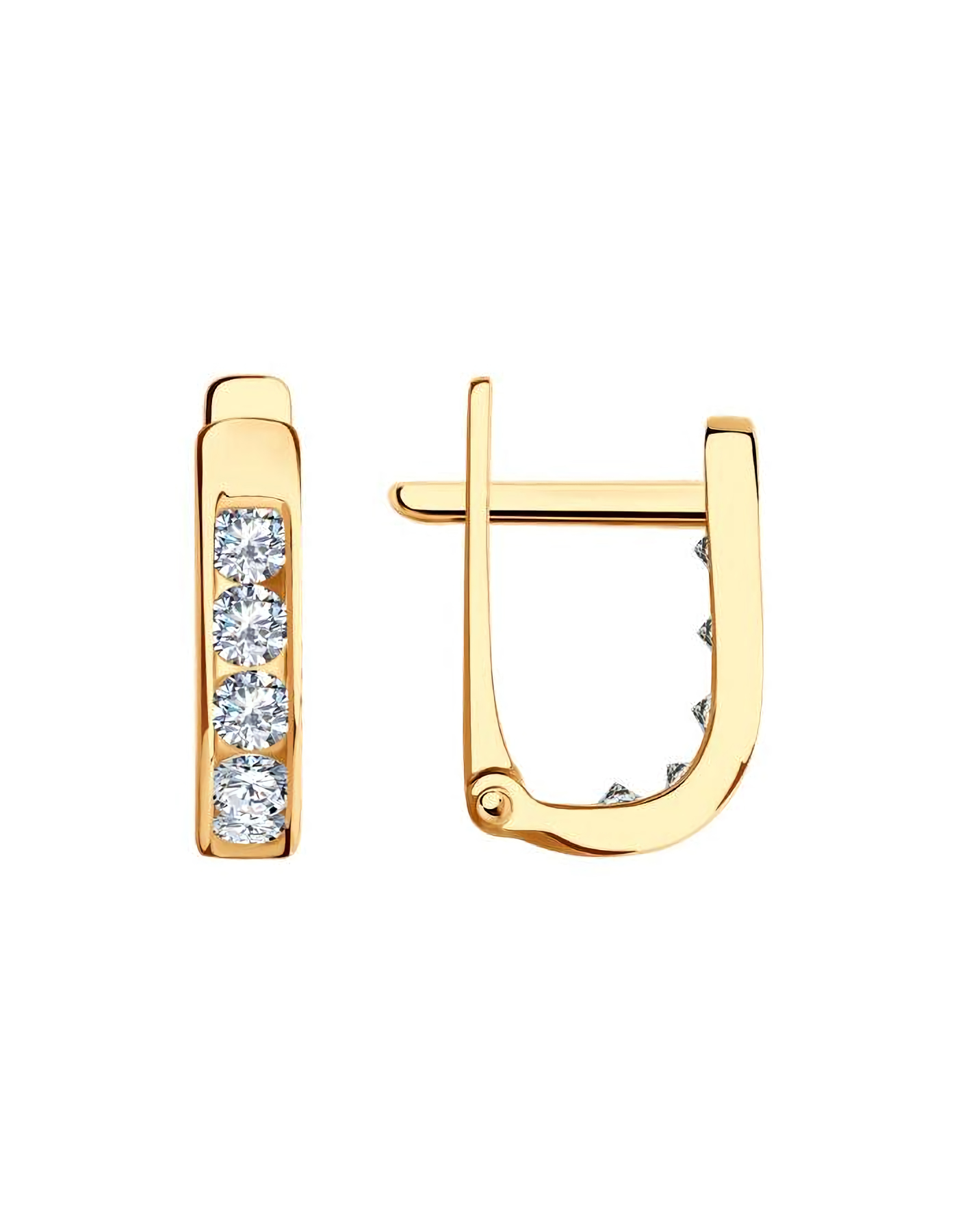 

Серьги из золота TEO MAORI 831-120-01233-1, фианит, 831-120-01233-1