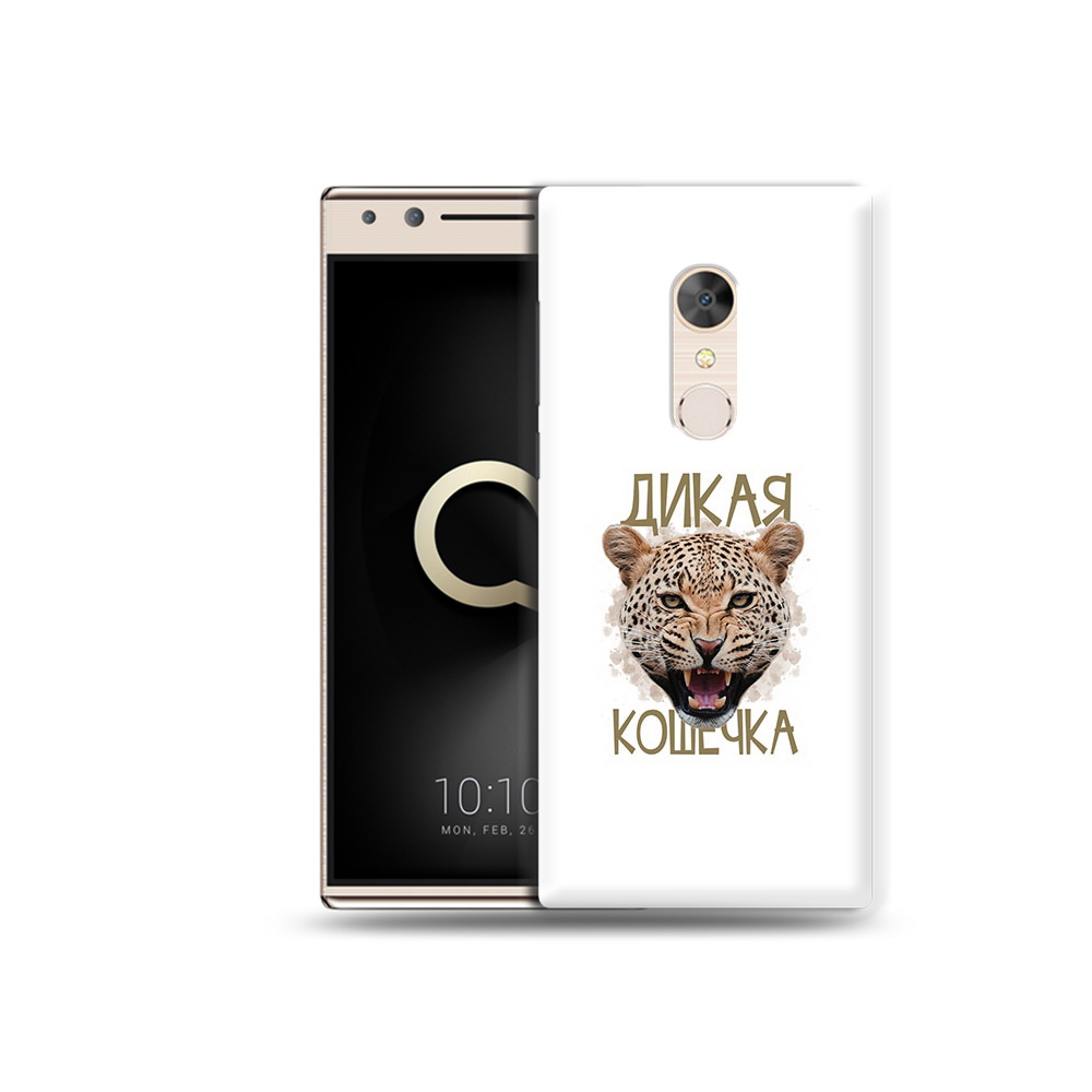 

Чехол MyPads Tocco для Alcatel 5 дикая кошечка (PT110913.675.324), Прозрачный, Tocco