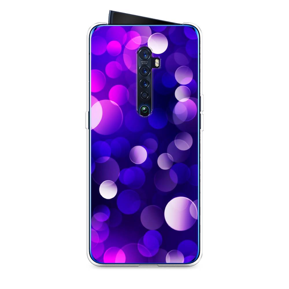 

Чехол на Oppo Reno 2 "Абстракция 27", Фиолетовый, 253550-3