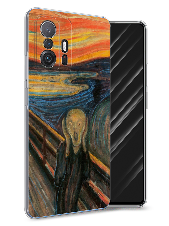 

Чехол Awog на Xiaomi Mi 11T/11T Pro "Крик", Разноцветный, 311250-9