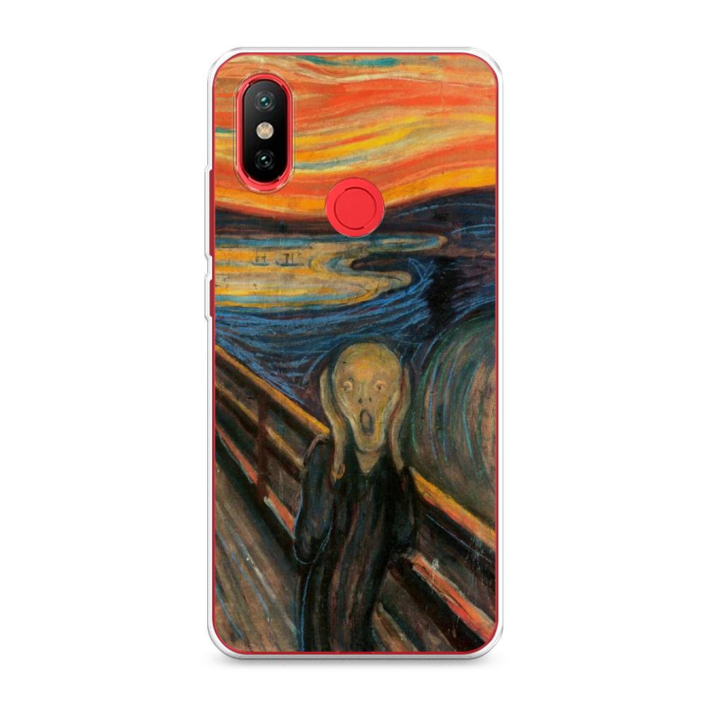 

Чехол Awog на Xiaomi Mi 6X/A2 "Крик", Разноцветный, 33250-9