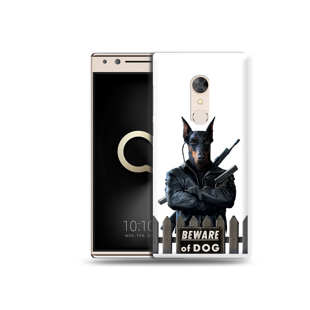 

Чехол MyPads Tocco для Alcatel 5 доберман (PT110913.675.332), Прозрачный, Tocco