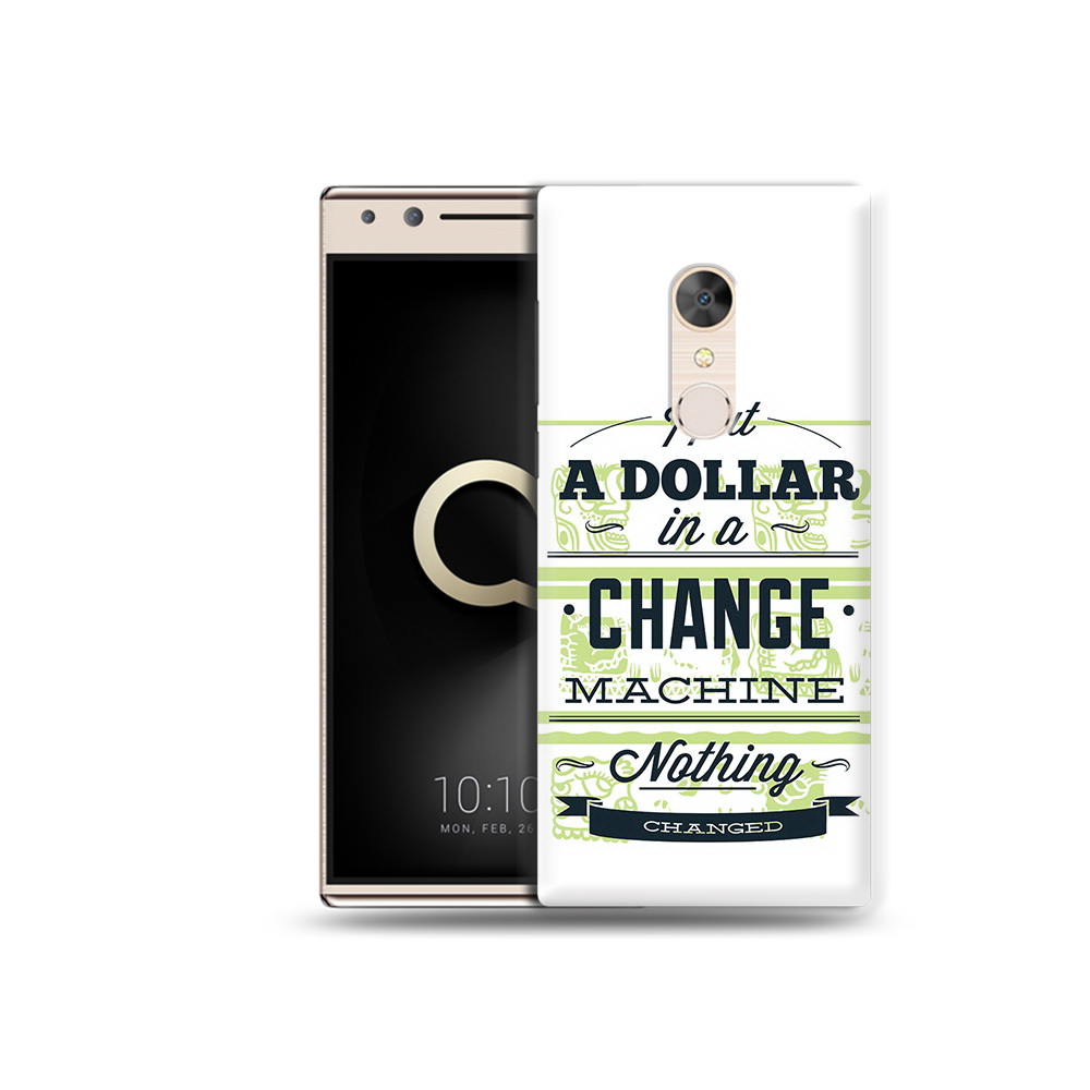 

Чехол MyPads Tocco для Alcatel 5 доллар надпись (PT110913.675.336), Прозрачный, Tocco