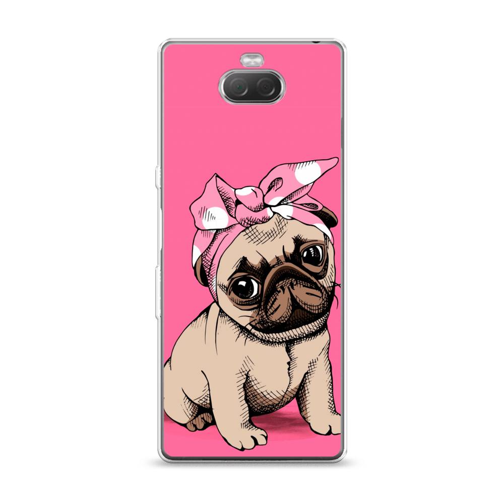 

Чехол Awog на Sony Xperia 10/XA3 "Dog Pin-Up", Разноцветный, 54050-2