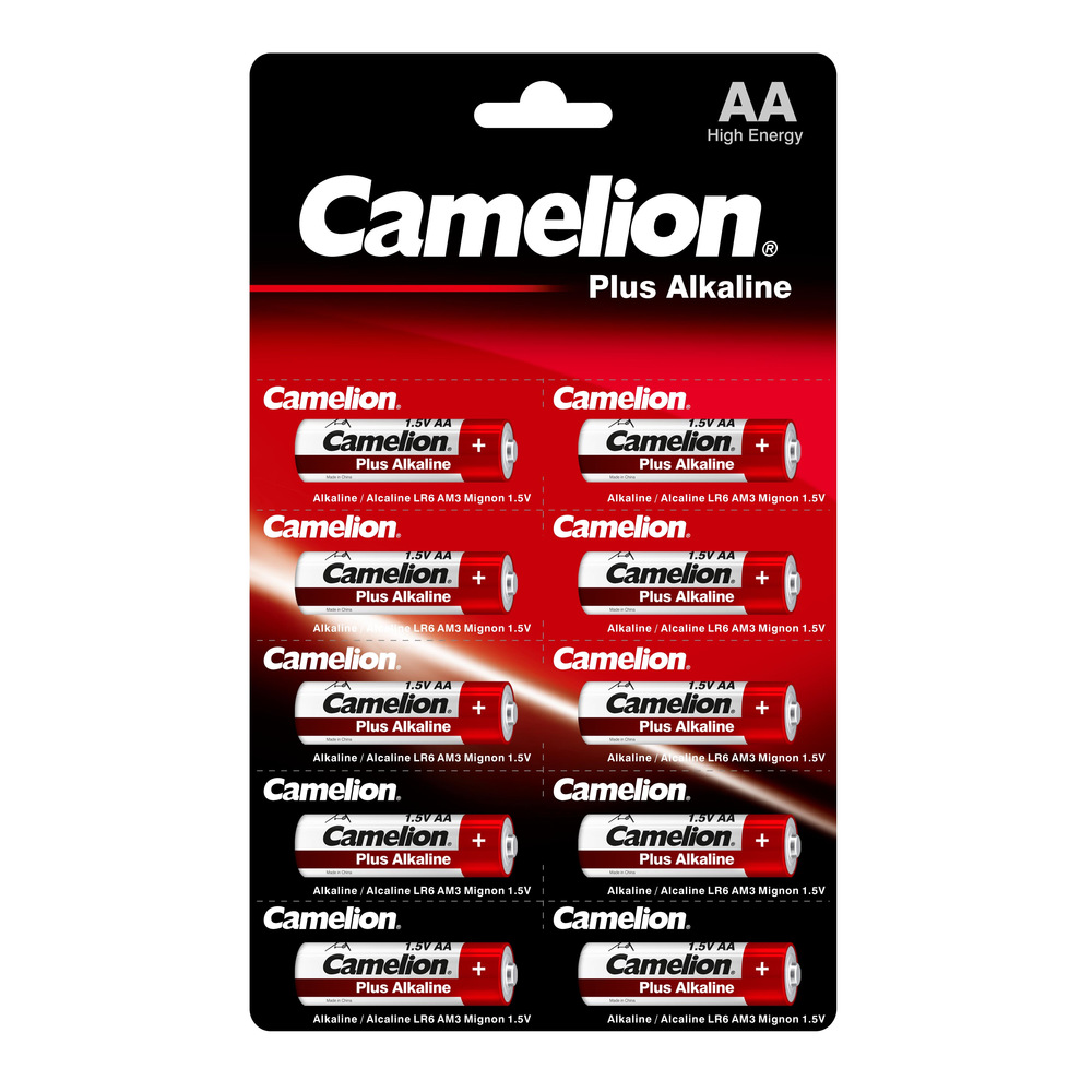 

Батарейка Camelion, 1.5В LR6 Plus Alkaline BP1x10P LR6-BP1x10P 14135
