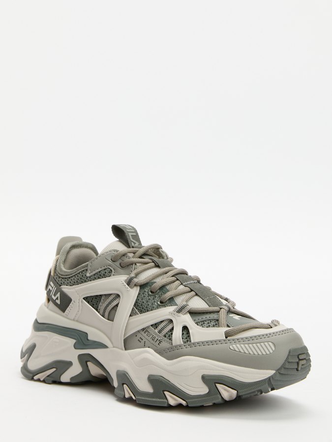 

Кроссовки женские FILA TRACE LOW W серые 41 EU, Серый, TRACE LOW W
