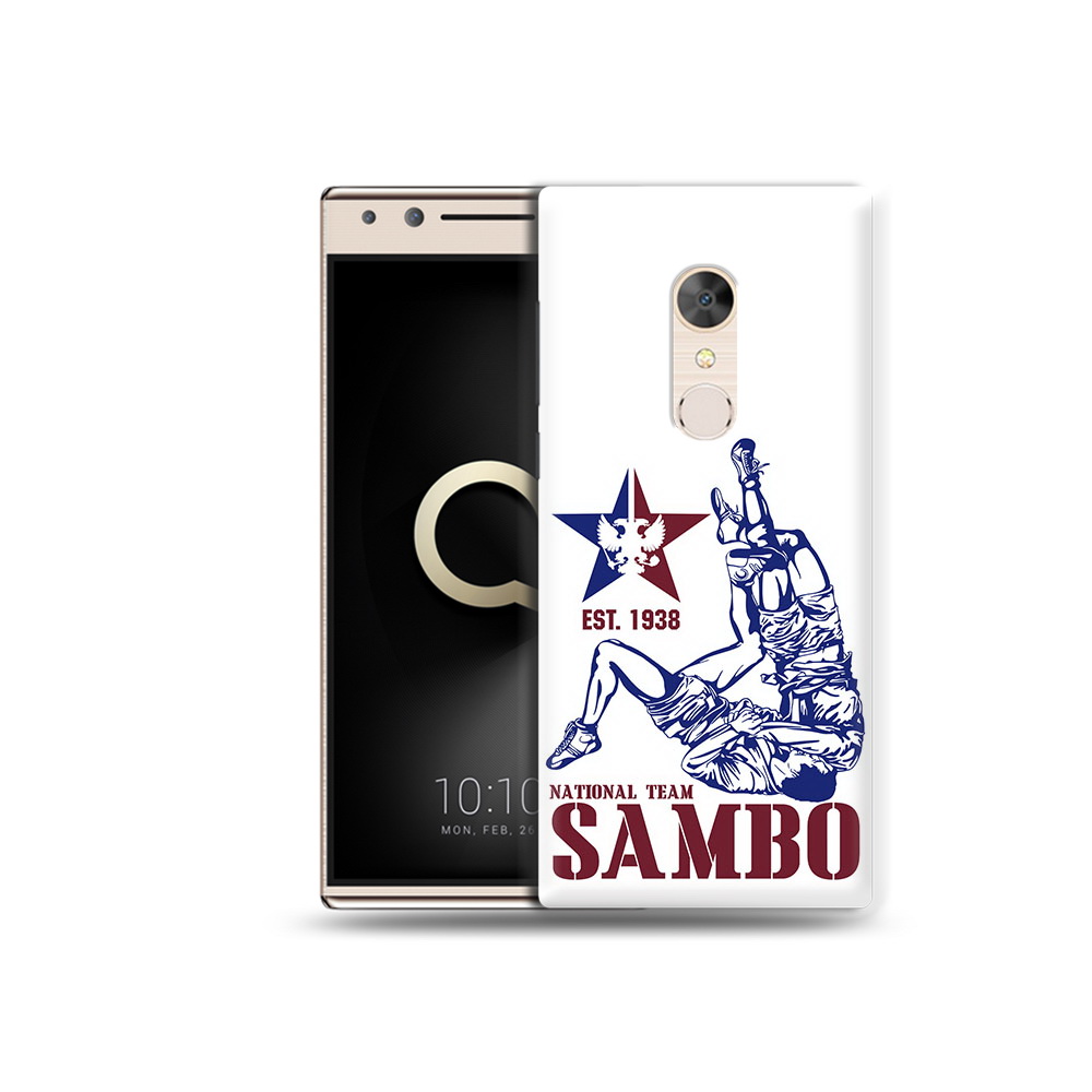 

Чехол MyPads Tocco для Alcatel 5 единоборства самбо (PT110913.675.344), Прозрачный, Tocco