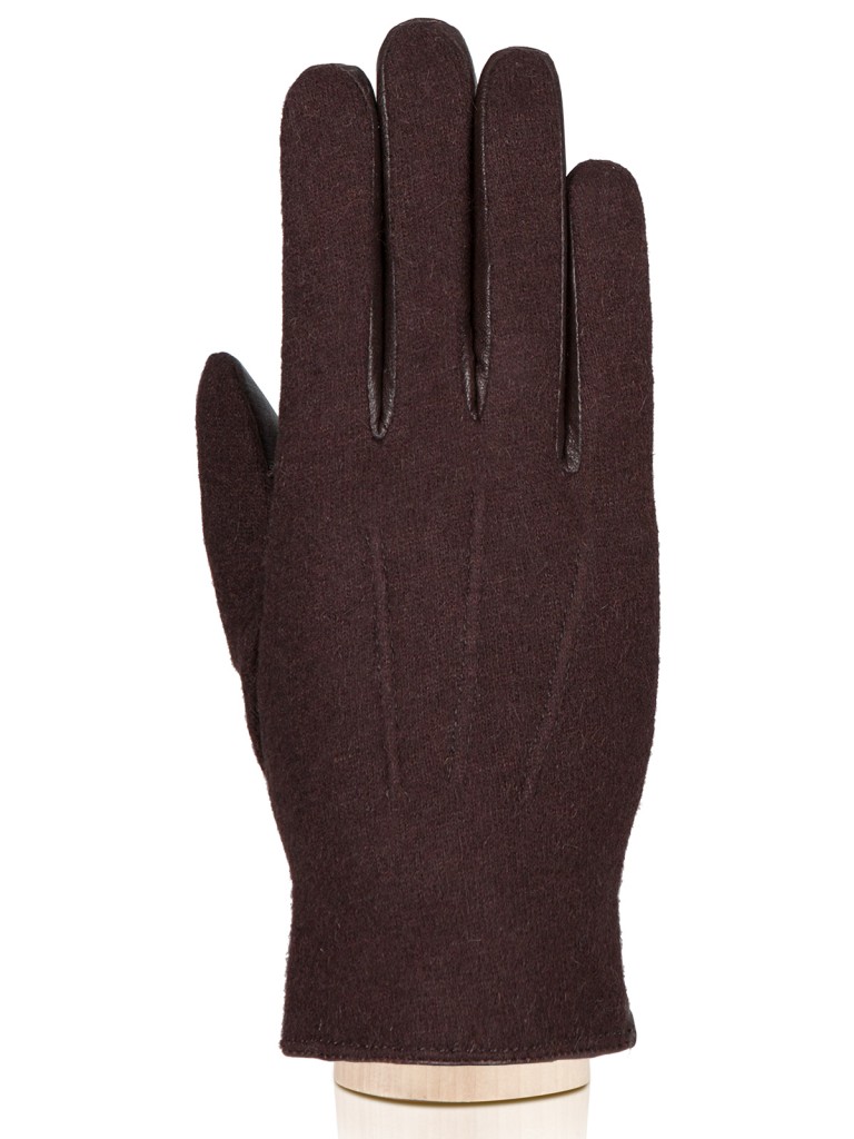 Перчатки мужские Eleganzza IS0160 коричневые, р. 9