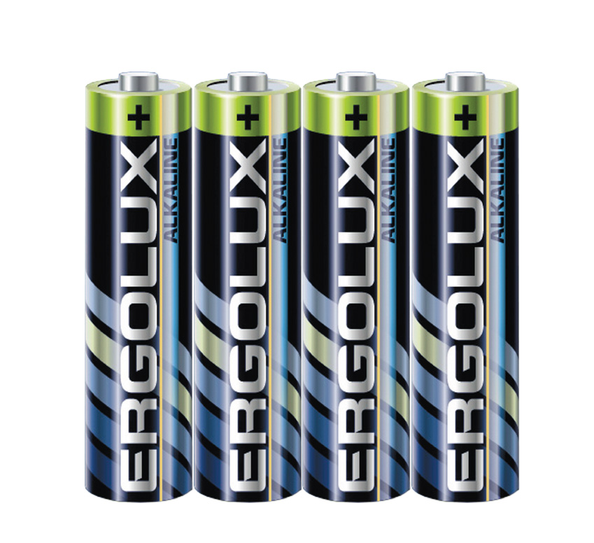 Батарейка Ergolux LR03, Alkaline, SR4,1.5В 14281